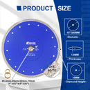 4"-14" X Mesh Turbo Diamond Blade Cutting for Tile Ceramic Porcelain Marble - SHDIATOOL