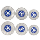 Saw Blades 5pcs 4/4.5/5"Cutting Grinding for Granite Concrete M14 or 5/8-11 Flange