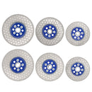 Saw Blades 5pcs 4/4.5/5"Cutting Grinding for Granite Concrete M14 or 5/8-11 Flange