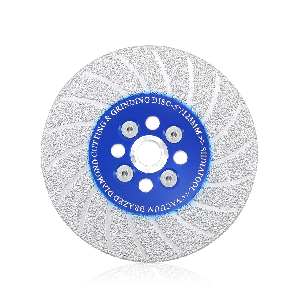 Saw Blades Double sided 4/4.5/5" Granite Marble Concrete M14 or 5/8-11 Flange