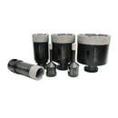Diamond Core Drill Bits Set for Porcelain Tile Granite Marble 5/8-11 6/8/10/25/35/51mm - SHDIATOOL