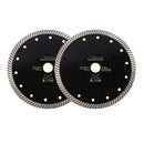 SHDIATOOL Turbo Diamond Saw Blade 4"-10"Ceramic Tile Granite Marble - SHDIATOOL