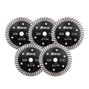 SHDIATOOL Turbo Diamond Saw Blade for Ceramic Pocelain 3" 5pcs/pack - SHDIATOOL
