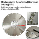 Electroplated Diamond Cutting and Grinding Blade Four Protection Teeth - SHDIATOOL
