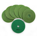4 inch Professional Wet Polishing Pads for Marble Granite 8pcs/set - SHDIATOOL
