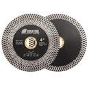 X Mesh Turbo Blade Tile Ceramic Marble Double Sided Diamond Cutting Grinding Disc