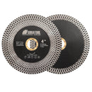 X Mesh Turbo Blade Tile Ceramic Marble Double Sided Diamond Cutting Grinding Disc