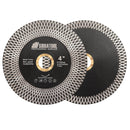 X Mesh Turbo Blade Tile Ceramic Marble Double Sided Diamond Cutting Grinding Disc