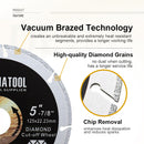 SHDIATOOL Diamond Metal Cutting Disc for Steel Tube Iron Rebar 14"/350mm - SHDIATOOL