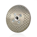 Electroplated Diamond Cutting Grinding Disc Single Side Coated M14 or 5/8-11 Flange for Granite - SHDIATOOL