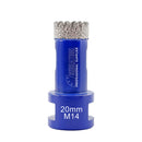 SHDIATOOL Diamond Core Drill Bit Porcelain Tile Marble Stone with M14