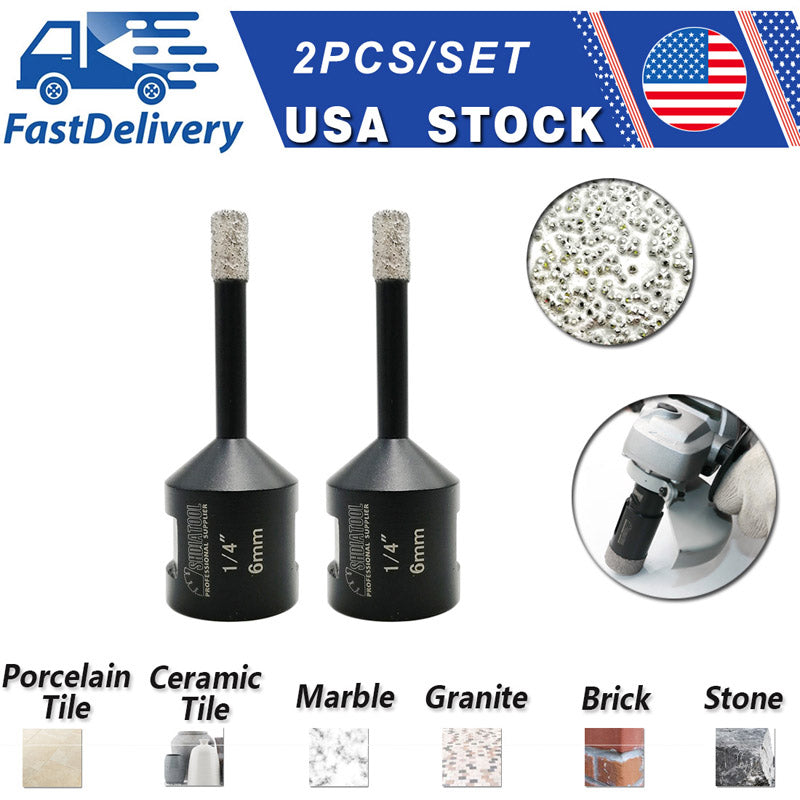 Diamond Core Drill Bits for Porcelain Ceramic Brick Hole Saw 1/4 inch to 6 inch 5/8-11 - SHDIATOOL