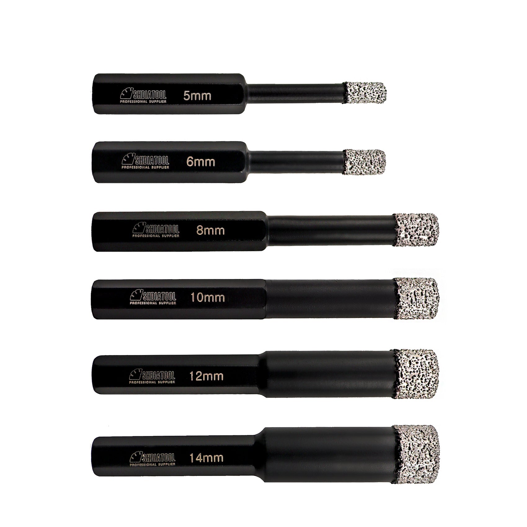 Dry Diamond Drill Bits Hex Shank for Granite Marble Porcelain Tile Ceramic SHDIATOOL - SHDIATOOL