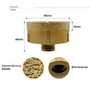 SHDIATOOL 90mm Diamond Drilling Core Bits for Ceramic Marble M14 Thread