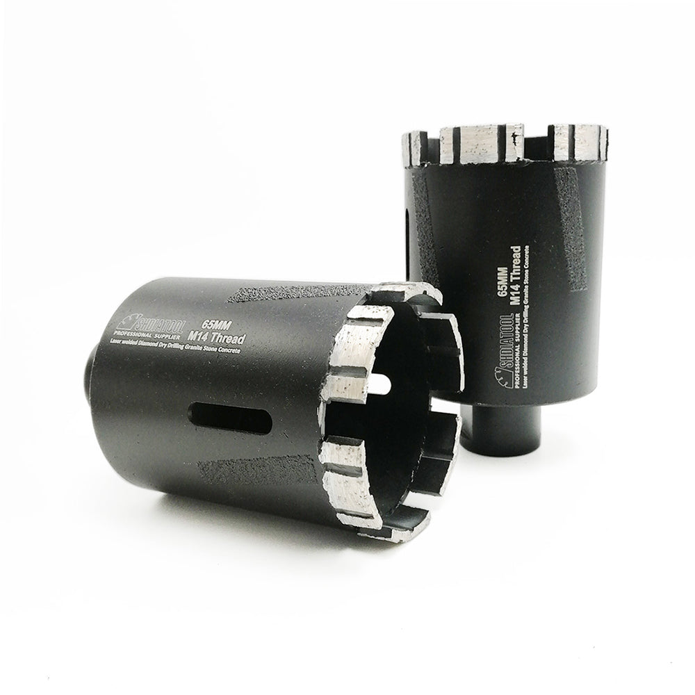 Diamond Drill Core Bit Laser Welded 18-102mm for Hard Stone Concrete Granite - SHDIATOOL