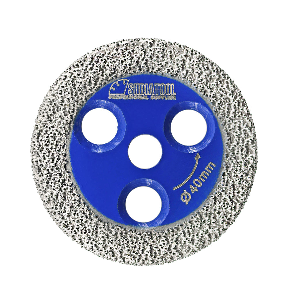 Diamond Engraving Saw Blade 40/50mm for Marble Granite M14 or 5/8"-11 Flange - SHDIATOOL
