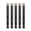 Diamond Drilling Bit 5pcs Ceramic Granite Marble Core Bit Quick-fit Shank