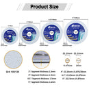 Diamond Cutting Grinding Glass Disc 2/3/5/10pcs 2''3-3/8''3"/4"/4.5"/5" Glass Ceramic Saw Blade