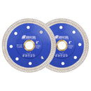 4"-14" X Mesh Turbo Diamond Blade Cutting for Tile Ceramic Porcelain Marble - SHDIATOOL