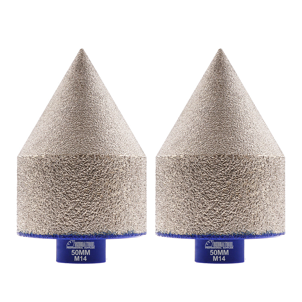 35/50mm Diamond Chamfering Milling Finger Bits for Ceramic Porcelain Tile Granite - SHDIATOOL