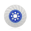 Saw Blades Double sided 4/4.5/5" Granite Marble Concrete M14 or 5/8-11 Flange