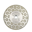 Electroplated Cutting Grinding Disc Double Side M14 or 5/8-11 Flange