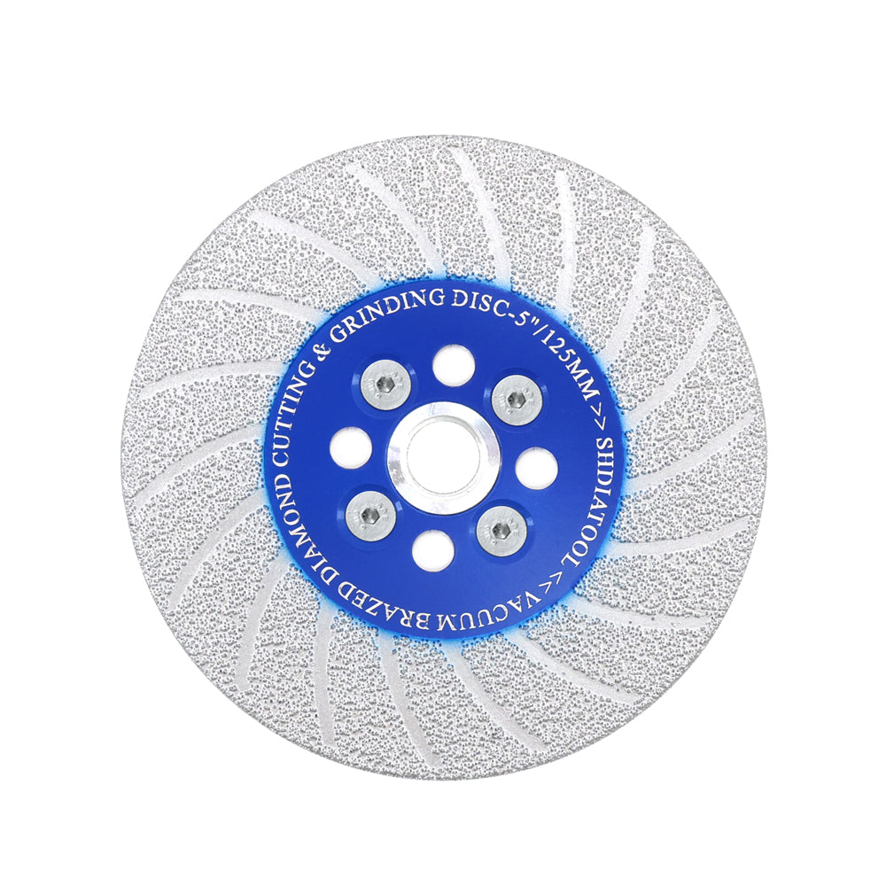 Saw Blades Double sided 4/4.5/5" Granite Marble Concrete M14 or 5/8-11 Flange