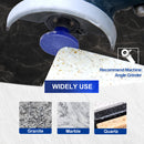 SHDIATOOL 2 inch Vacuum Brazed Flat Grinding Wheel for Granite Marble Concrete
