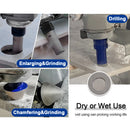 Diamond Drill Bits 3pcs Marble Ceramic Granite Hole Saw 5/8-11 SHDIATOOL