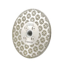 Electroplated Saw Blade Granite Marble Single Side Coated with M14 or 5/8-11 Flange