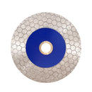 SHDIATOOL Hexgonal Double Sided Diamond Cutting Disc Grinding Wheel for Tile Procelain Ceramic Granite Marble Stone Dia 4.5''/5'' - SHDIATOOL