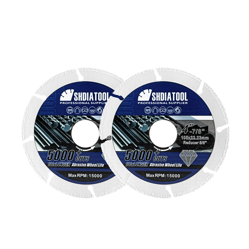 Diamond Metal Cutting Disc 3"/4"/4.5"/5" for Steel Tube Iron Rebar Saw Blade