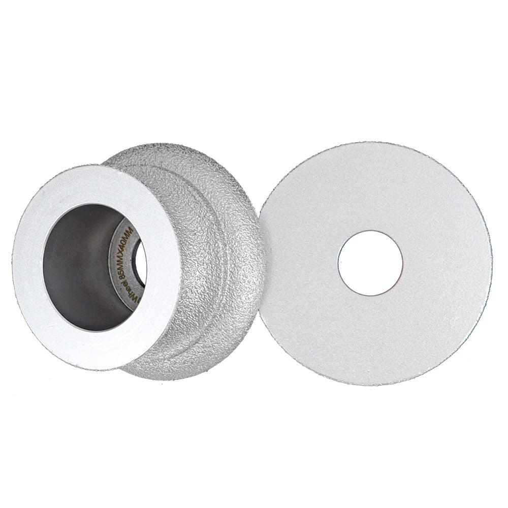 85mm Diamond Profile Wheel Grinding Wheel Milling Chamfer Edge Marble Quartz