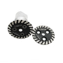 40/50MM 2pcs Diamond Blade with Removable Long Flange Cutting Engraving Granite Marble - SHDIATOOL