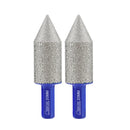Diamond Chamfering Milling Finger Bit for Ceramic Porcelain Granite Hexagonal Shank