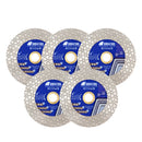 Saw Blade 4" Triangle Cutting Grinding for Marble Granite Stone Bore or Flange