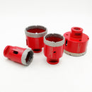4pcs/set Dry Diamond Drill Bits for Porcelain Tile Stoneware Granite M14 Thread - SHDIATOOL