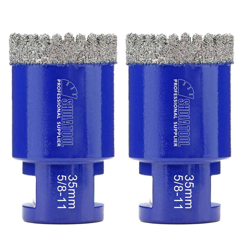 Diamond Core Drill Bits Drilling Porcelain Ceramic Marble Hole Saw 5/8-11