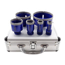 6pcs/Box Diamond Drill Core Bits for Granite Marble Ceramic Porcelain M14 Thread - SHDIATOOL