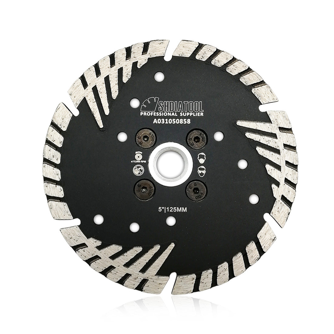 Diamond Saw Blade 5"/9" Granite Marble Concrete Brick Tile 5/8-11 Flange SHDIATOOL