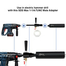 SHDIATOOL Adapter 1-1/4-7 UNC to SDS MAX or PLUS Connecting Water Pipe