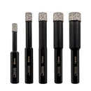Diamond Drilling Bits 5pcs Ceramic Granite Marble Core Bit Hole Saw Hexagon Shank