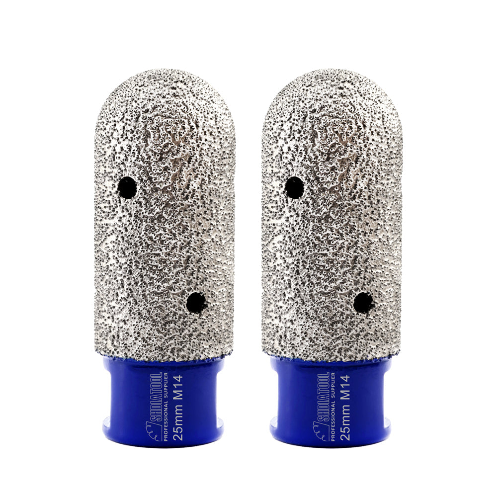 Diamond Finger Milling Bits Porcelain Ceramic Marble M14 or 5/8-11 Thread SHDIATOOL