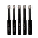 Diamond Drilling Bits 5pcs Ceramic Granite Marble Core Bit Hole Saw Hexagon Shank