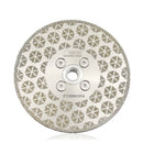 Electroplated Cutting Grinding Disc Double Side M14 or 5/8-11 Flange