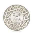 Electroplated Cutting Grinding Disc Double Side M14 or 5/8-11 Flange