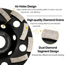 SHDIATOOL Diamond Grinding Cup Wheel 4.5/5" Concrete Masonry Marble Granite