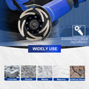 SHDIATOOL 4.5" Turbo Row Diamond Grinding Cup Wheel Hard for Concrete Granite Marble with 7/8 Inch Arbor
