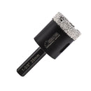 SHDIATOOL Vacuum Brazed Diamond Drill Core Bits Hexagon Shank Hole Saw for Porcelain Tiles Granite Marble Dia 20/25/32/35/50/55/68mm - SHDIATOOL