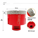 60mm SHDIATOOL Diamond Core Drill Bit M14 Thread for Porcelain Marble Hole Saw